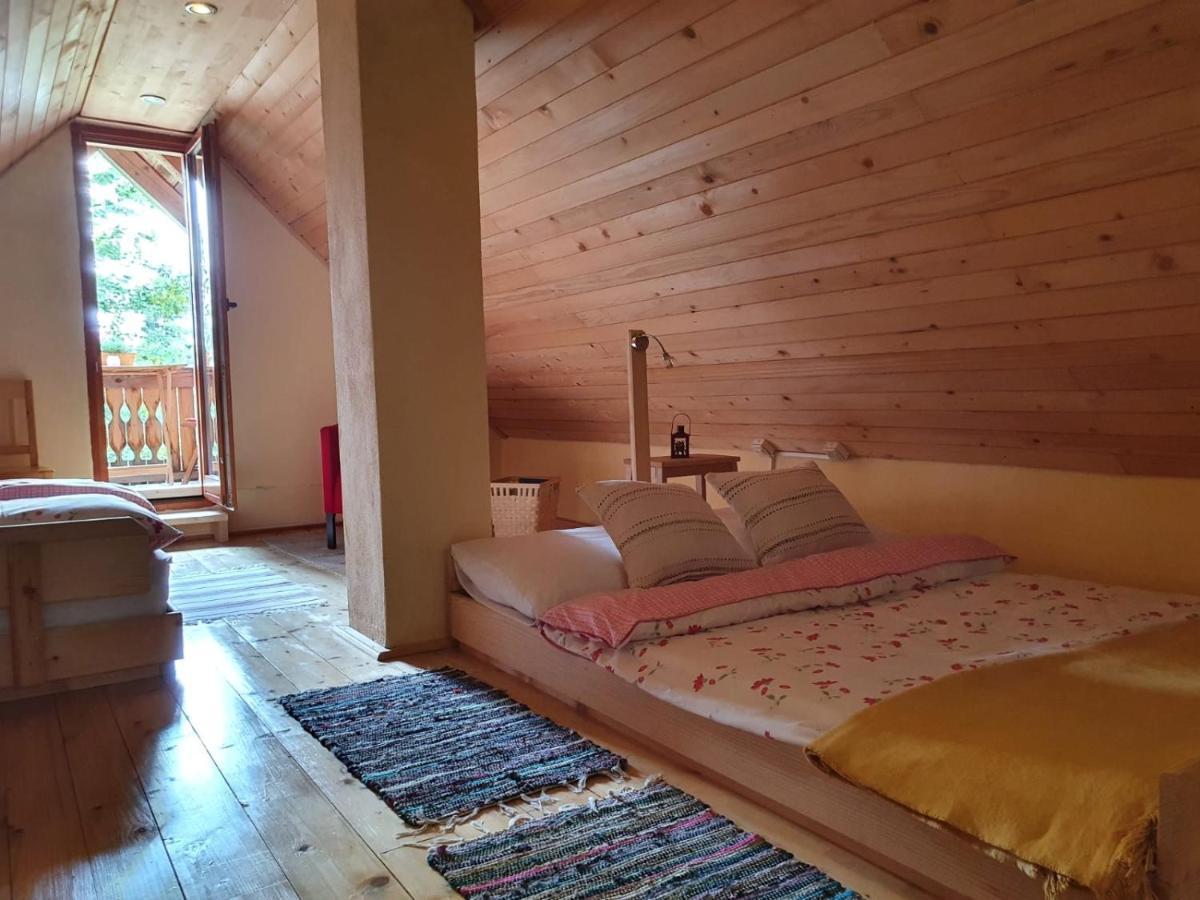 Mountain Eco Chalet Konjska Dolina On 1400 M Asl -Near Pokljuka Srednja Vas v Bohinju Eksteriør billede
