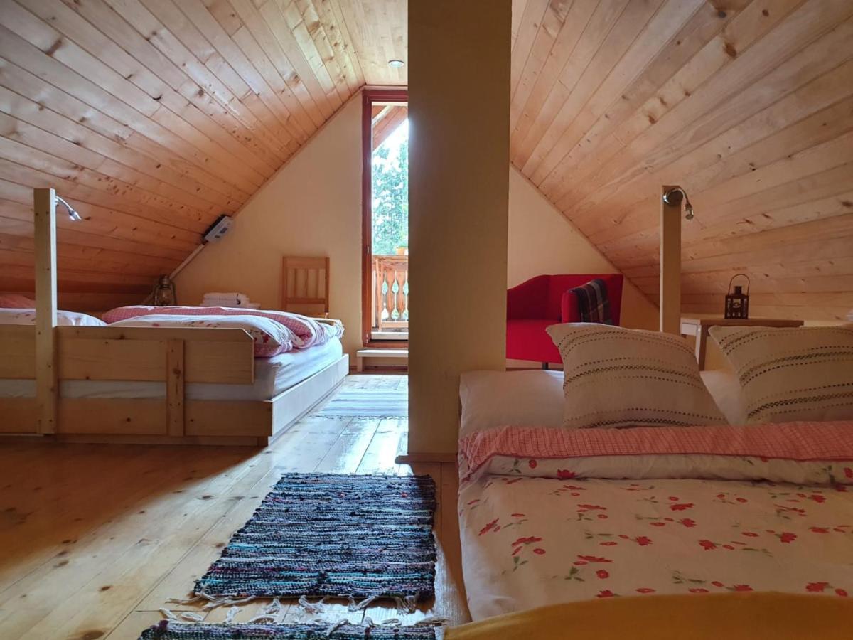Mountain Eco Chalet Konjska Dolina On 1400 M Asl -Near Pokljuka Srednja Vas v Bohinju Eksteriør billede